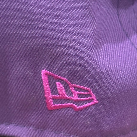 New Era Colorado Rockies Inaugural Year 1993 Fitted Hat Purple Black Gold EUC - Picture 7 of 8